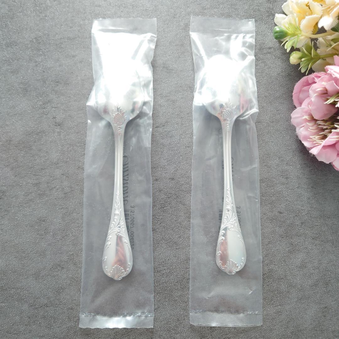 クリストフル マルリー コーヒースプーン 未開封 2点 紙箱入り