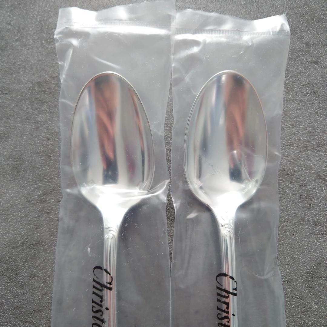 クリストフル マルリー コーヒースプーン 未開封 2点 紙箱入り