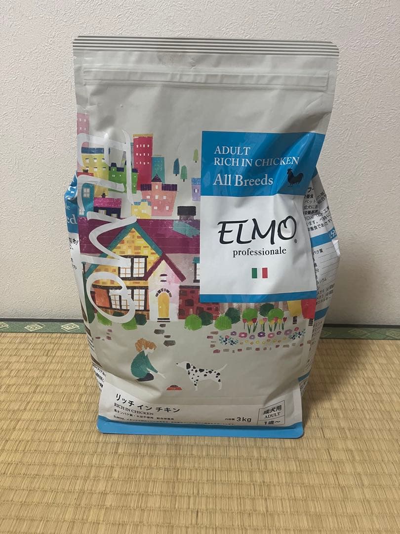 ELMO プロフェッショナルドッグフード リッチインチキン 3kg 即日配送4袋