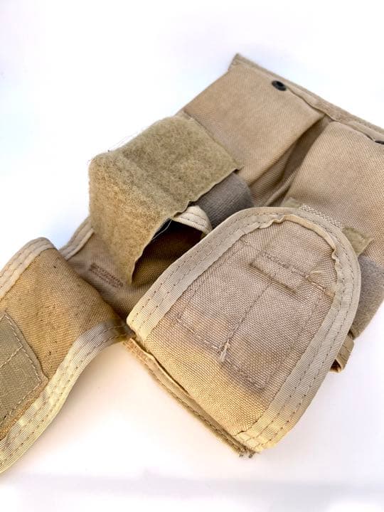 実物　dglcs ピンキータン　ダブルM4マガジンポーチ