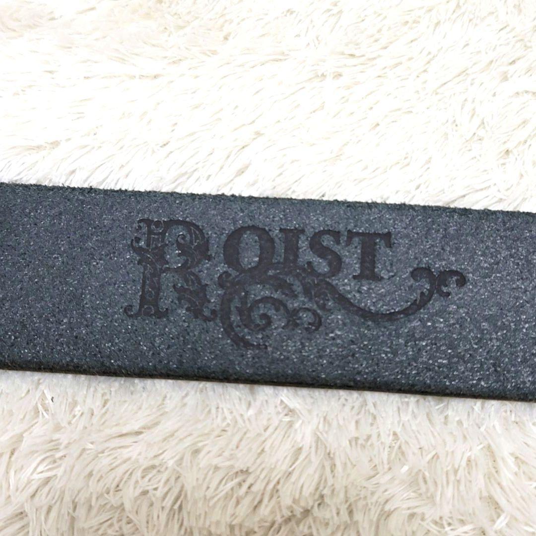希少 ロイスト ROIST スタッズ ベルトブラックストーン 装飾 レザーベルト
