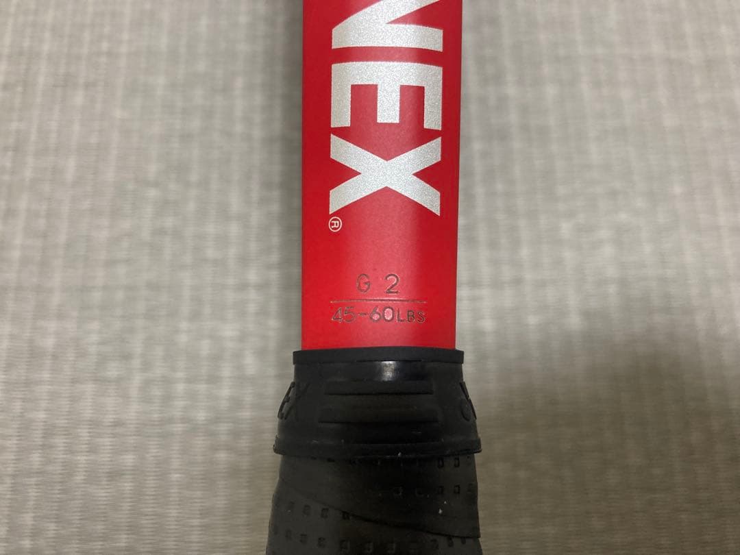 YONEX VCORE 100 テニスラケット G2 赤 2023年モデル