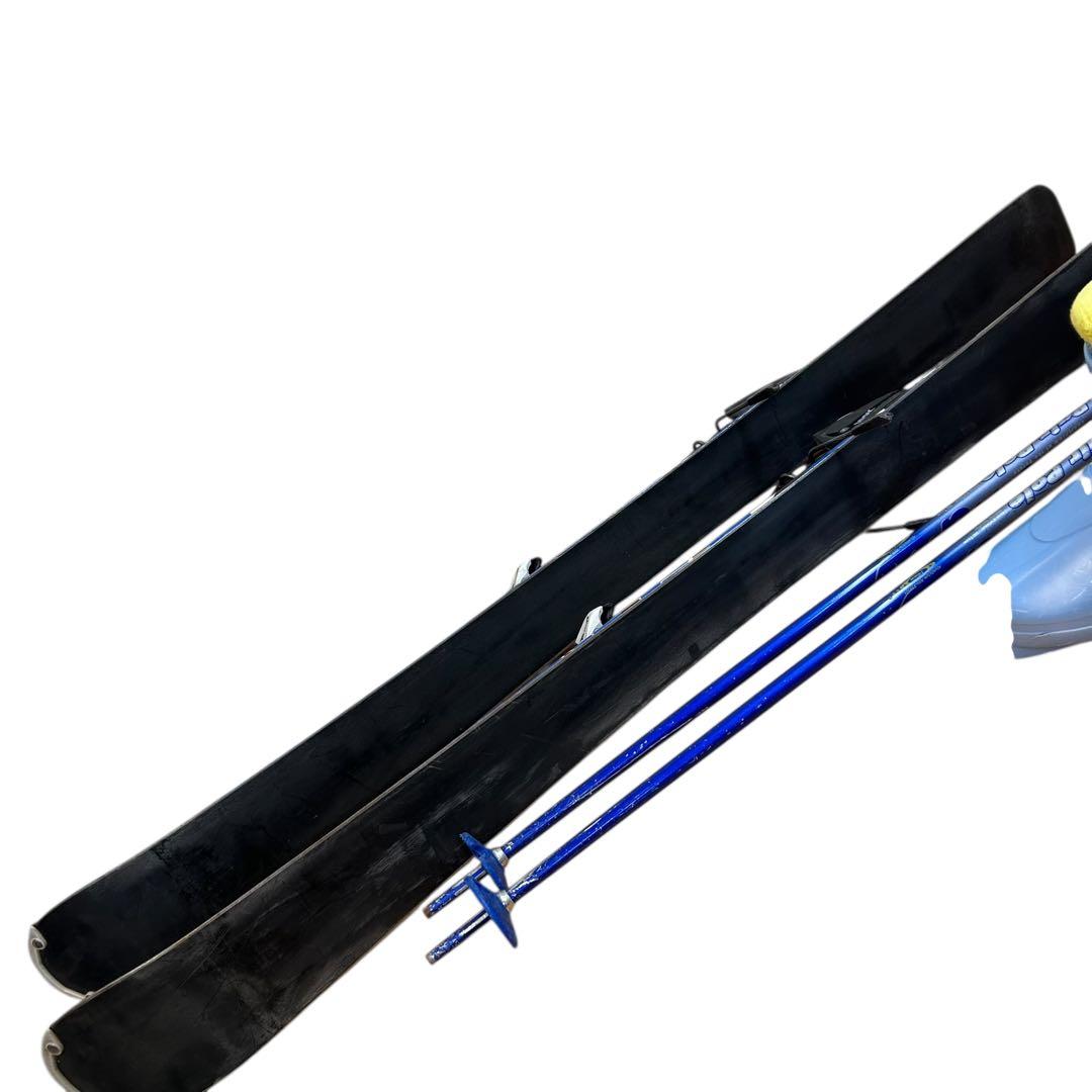 ③SWALLOW スキー板 3点セット ジュニア110cm 21cm