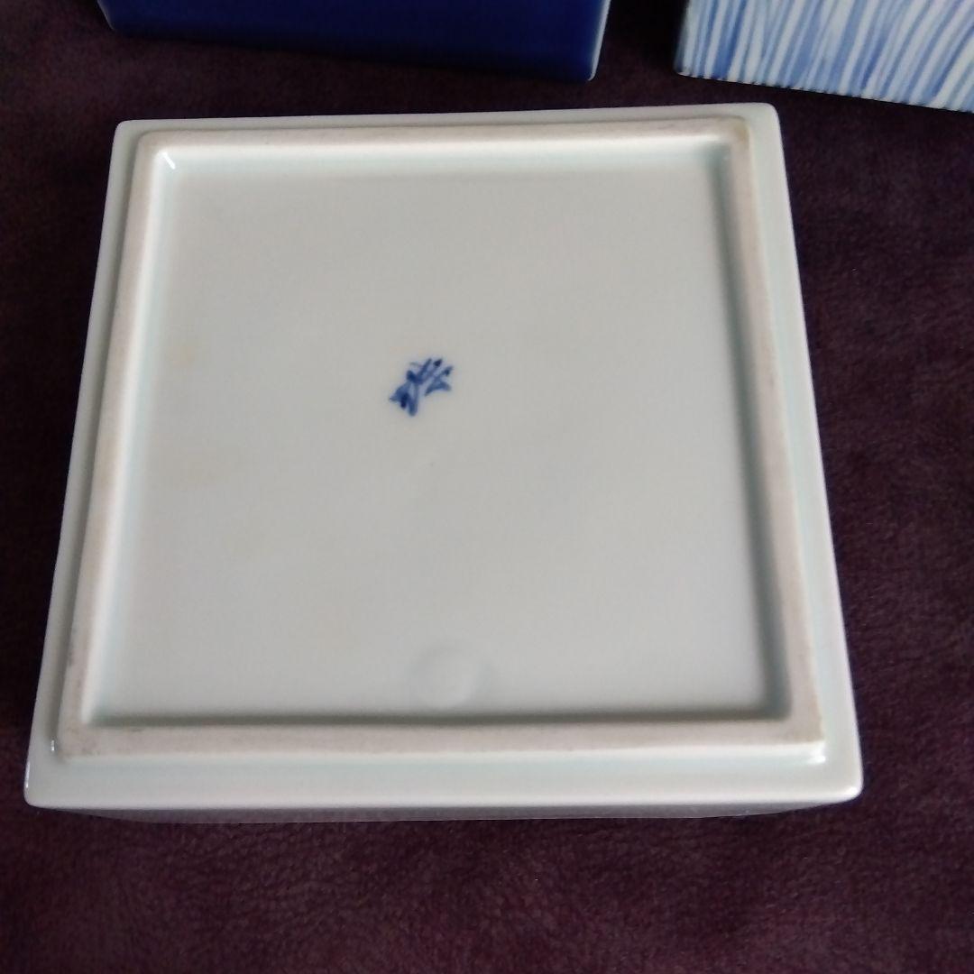 福珠窯★新品　陶器　 四角い器 3個セット