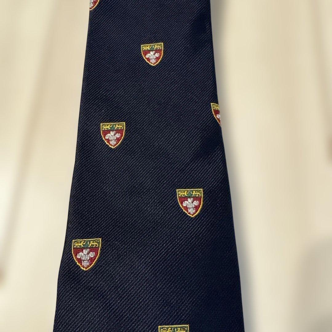 新品未使用　ポロ ラルフローレン ネクタイ シルク クラブ タイ ネイビー