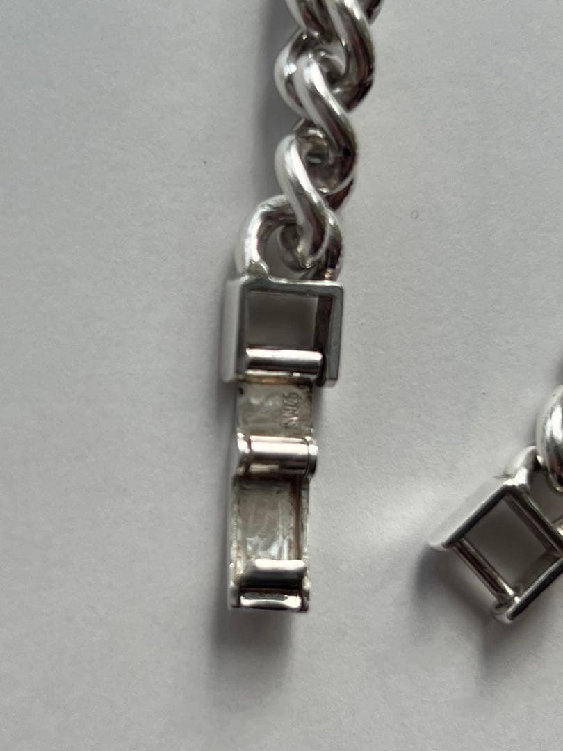 出品12/31迄最終値下げ！シエナロゼ　too: シルバー チェーンブレスレット