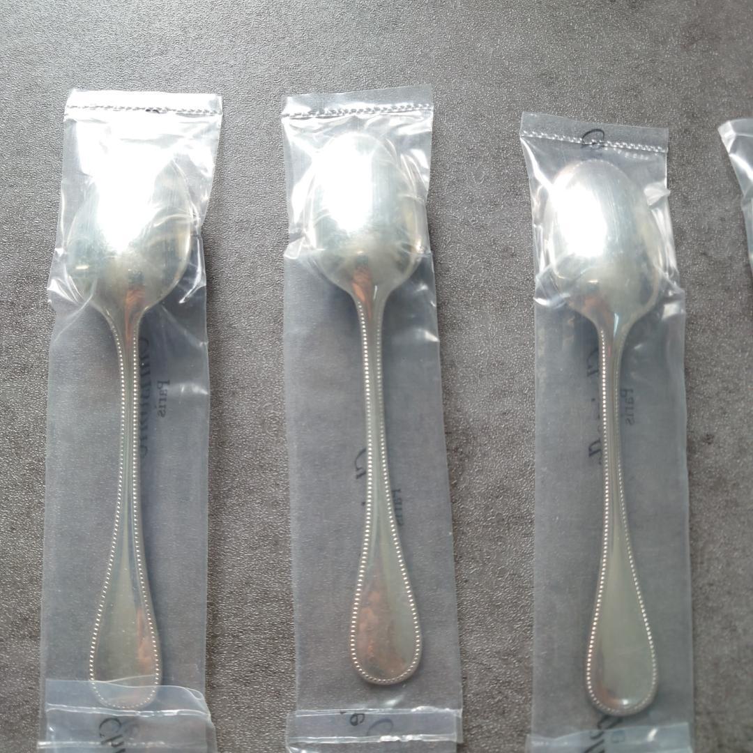 クリストフル パール ケーキフォーク コーヒースプーン 未開封 12点