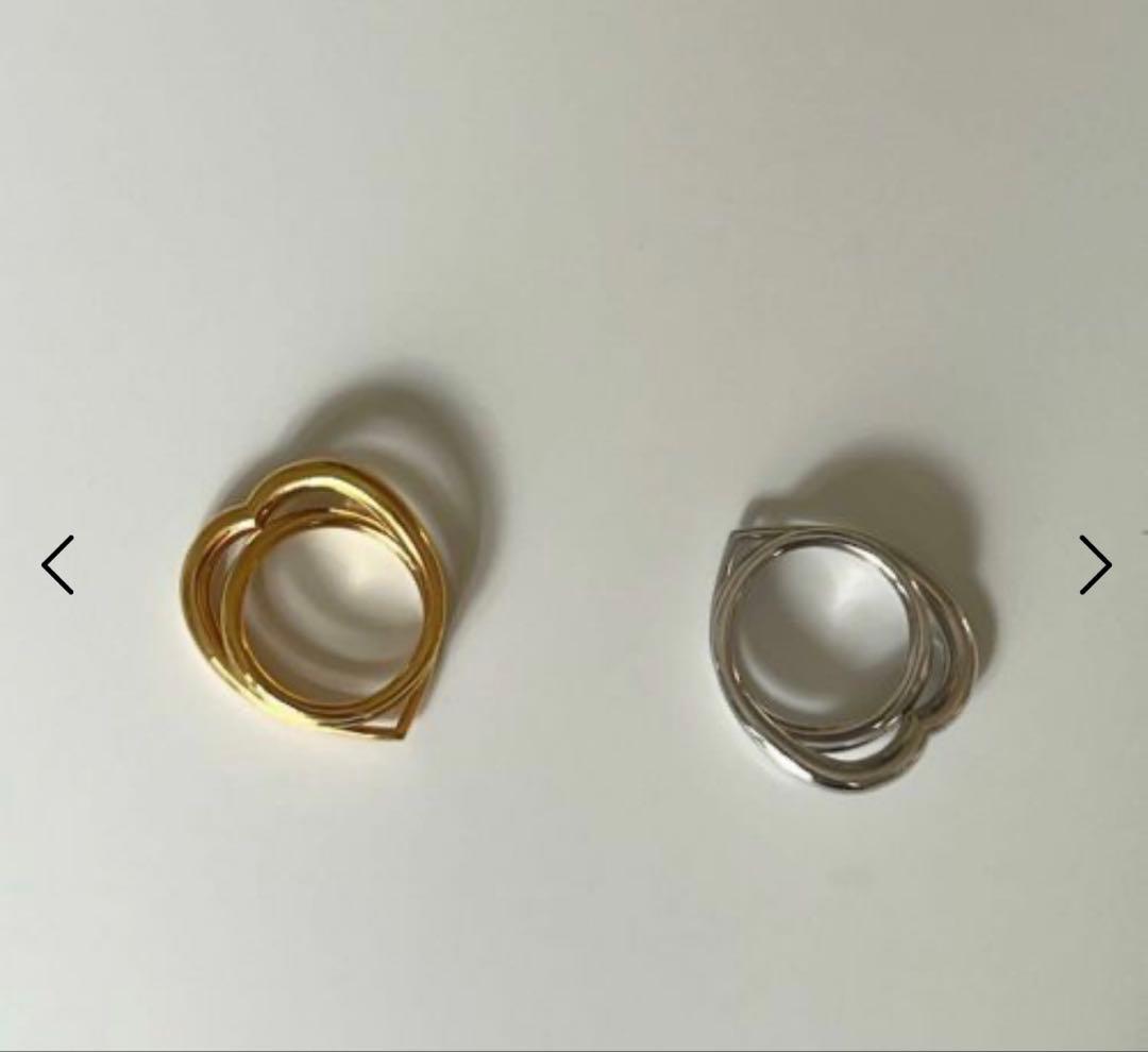 ぼ*ん様 【シャルロットシェネ】 PARIGOT別注 COEURLY RING