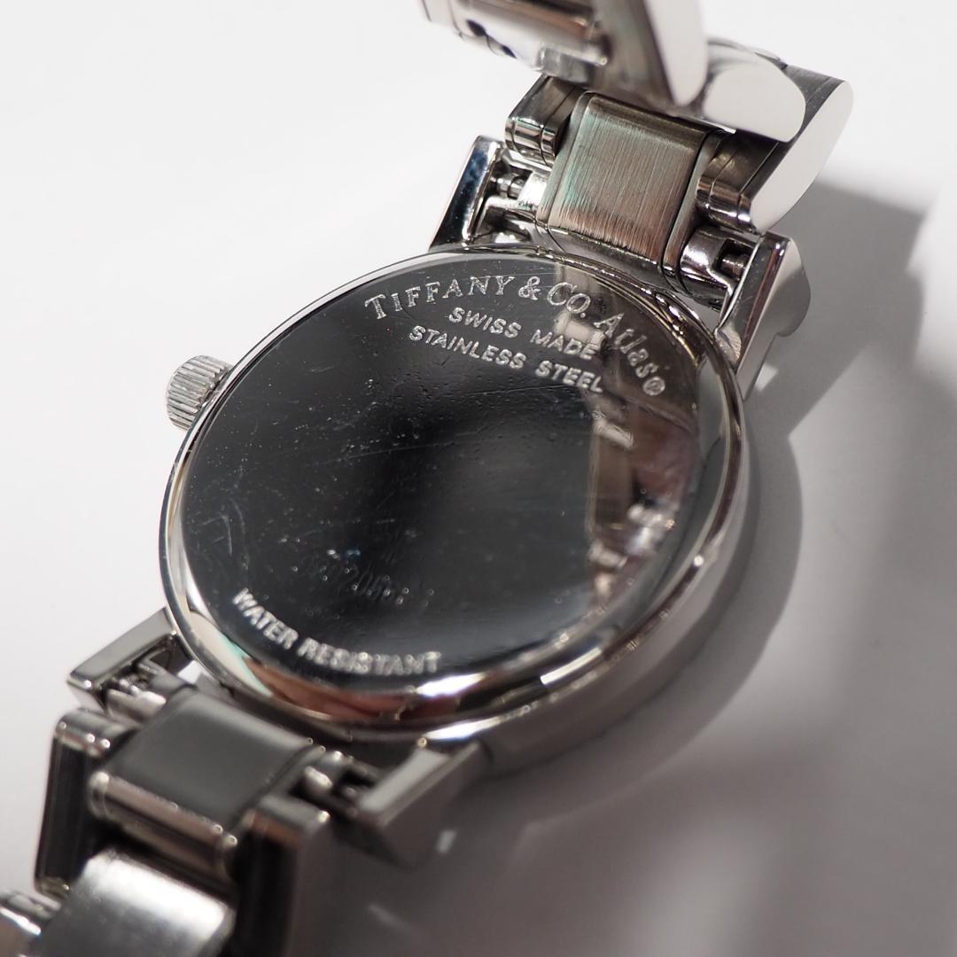 美品 ティファニー TIFFANY&CO アトラス デイト 腕時計 H123
