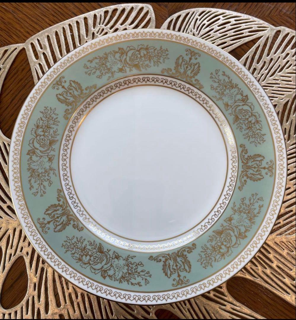 ウェッジウッドコロンビアセージグリーンデザート皿1枚