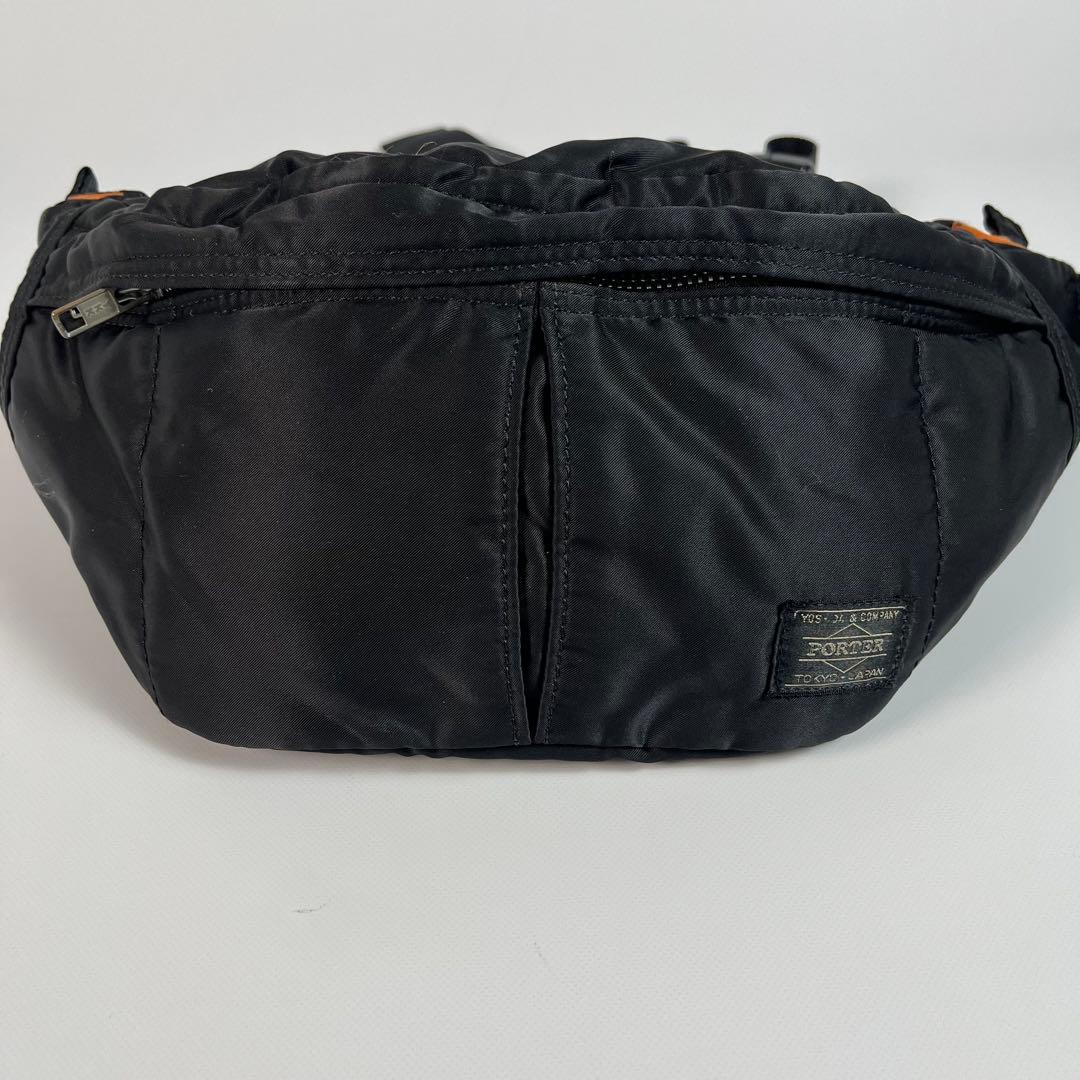 美品　PORTER ボディバッグ　タンカー　ブラック