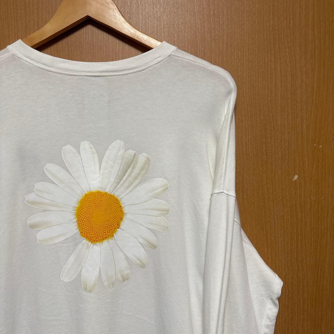 ナイキ　ピースマイナスワン　ホワイト　ロゴ　刺繍　xs ロンT