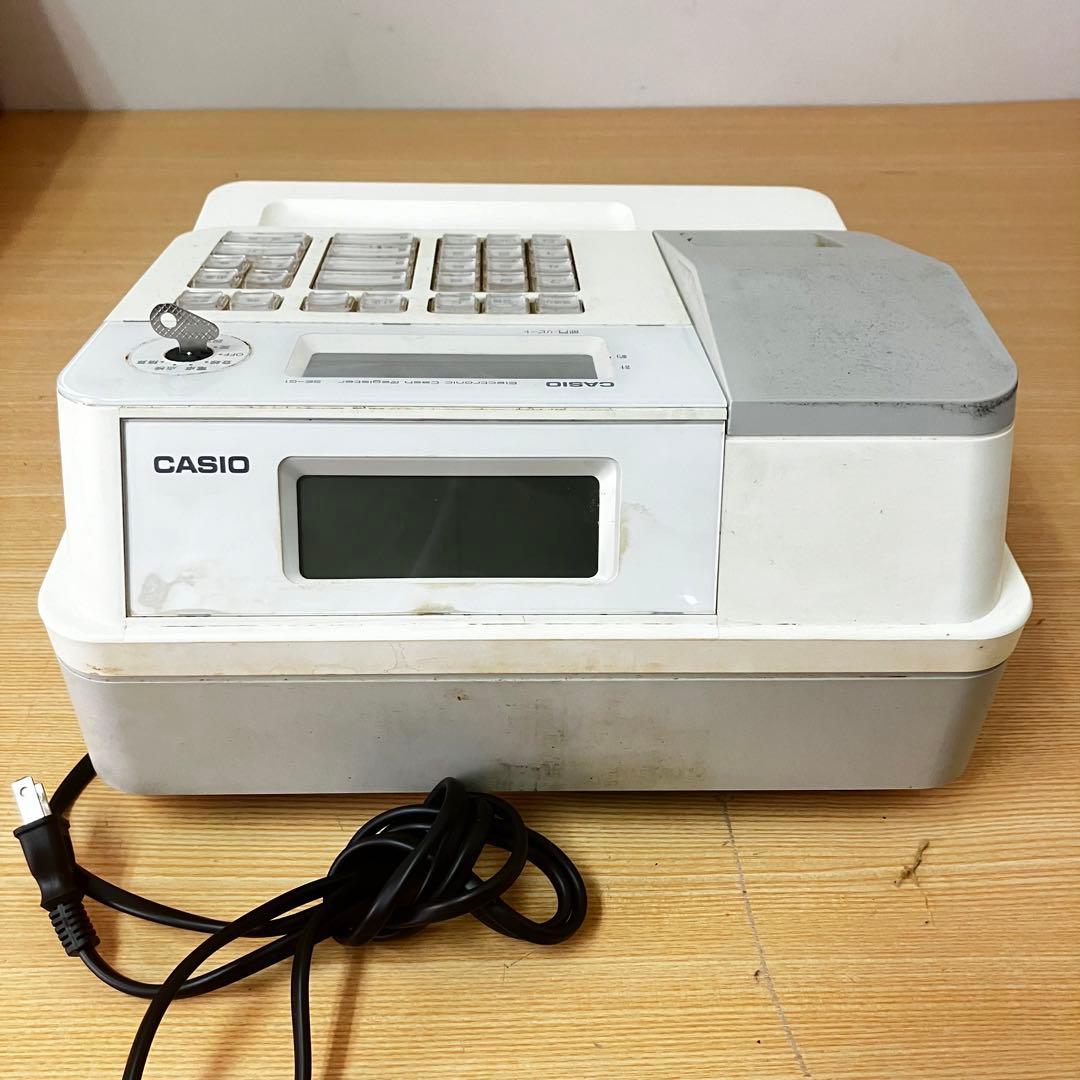 CASIO SE-G1 レジスター ホワイト ジャンク