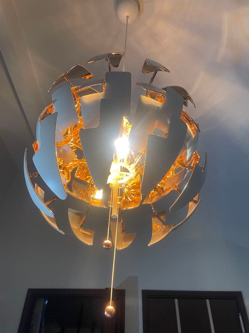 メタリックシーリングライト 球形　LED