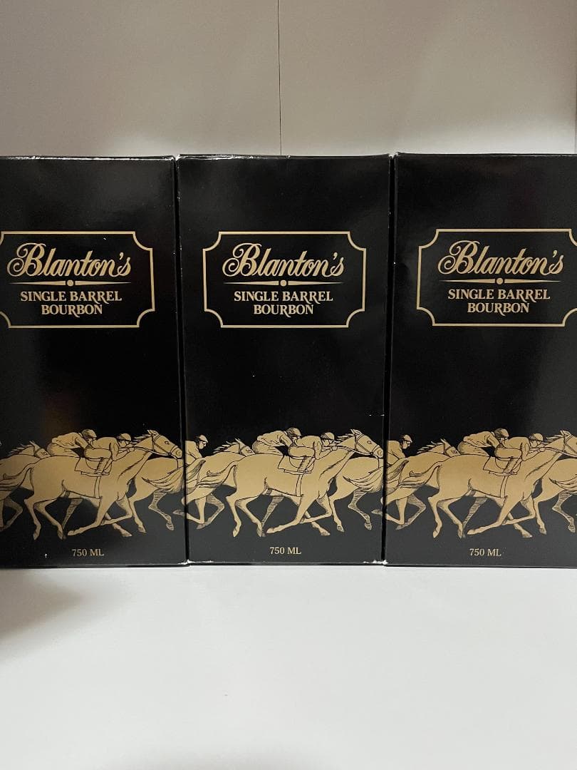 ブラントン ブラック 3本セット・Blanton's BLACK