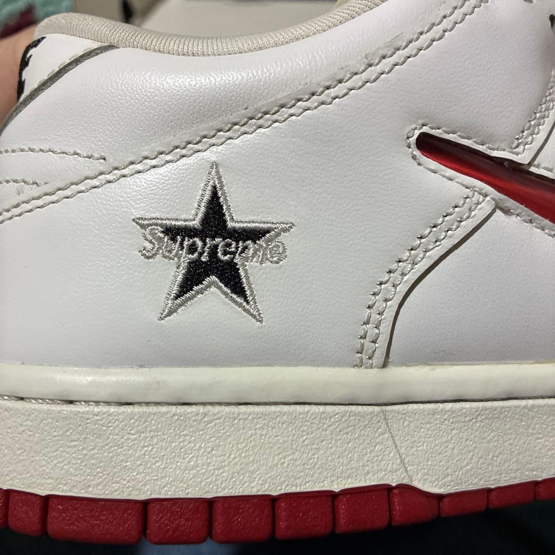 靴 supreme nike sb dunk low