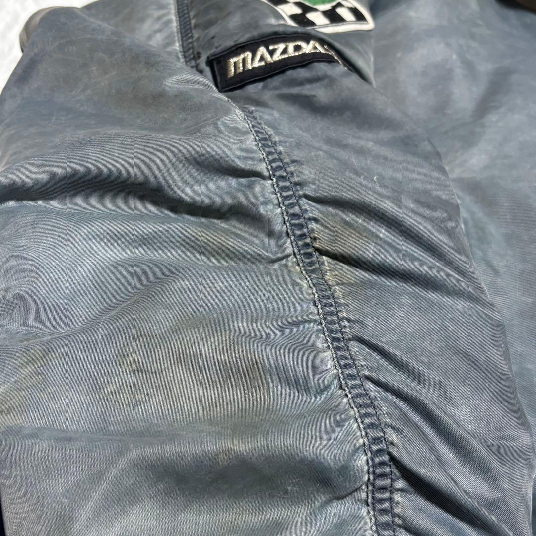 90s USA MA-1 フライト ボンバージャケット フェード グランジ