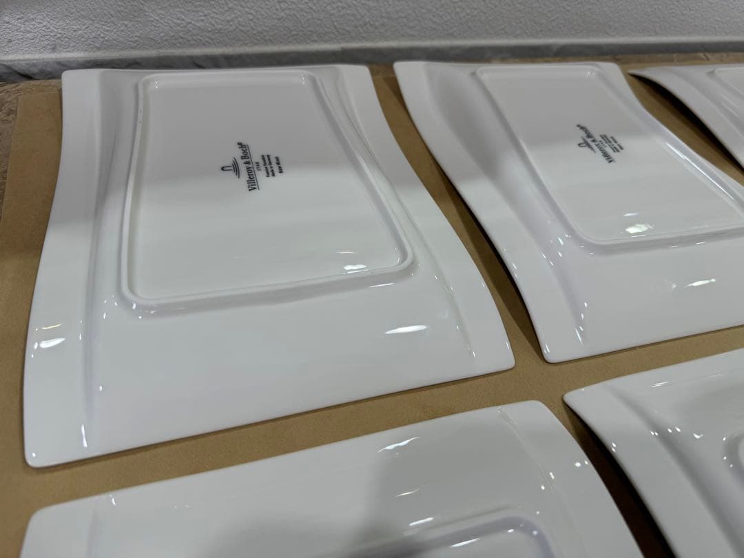 【未使用　極美品】Villeroy&Boch New Wave 6枚