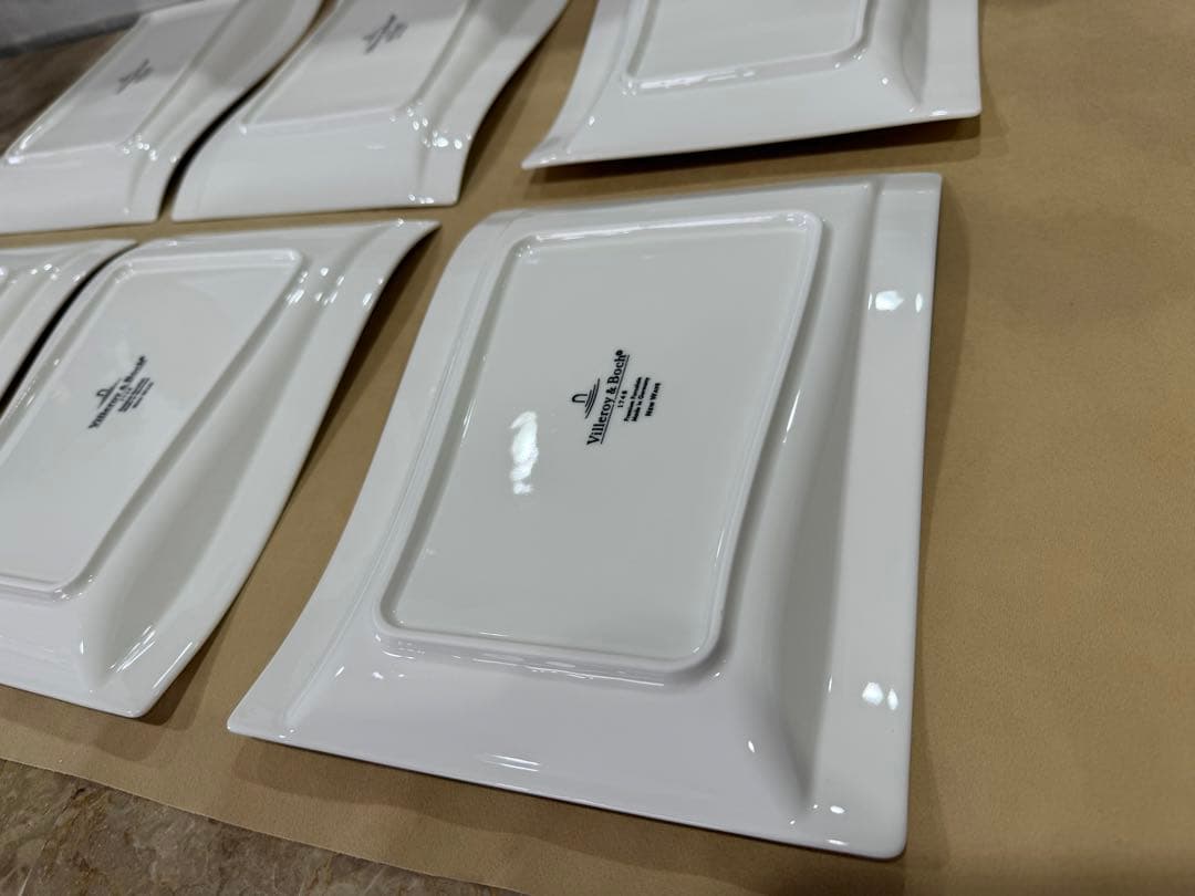 【未使用　極美品】Villeroy&Boch New Wave 6枚