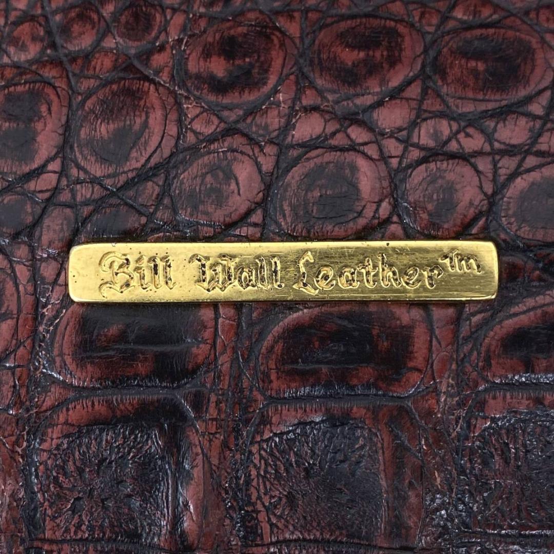 Bill Wall Leather ゴールド カスタム アリゲーター ウォレット