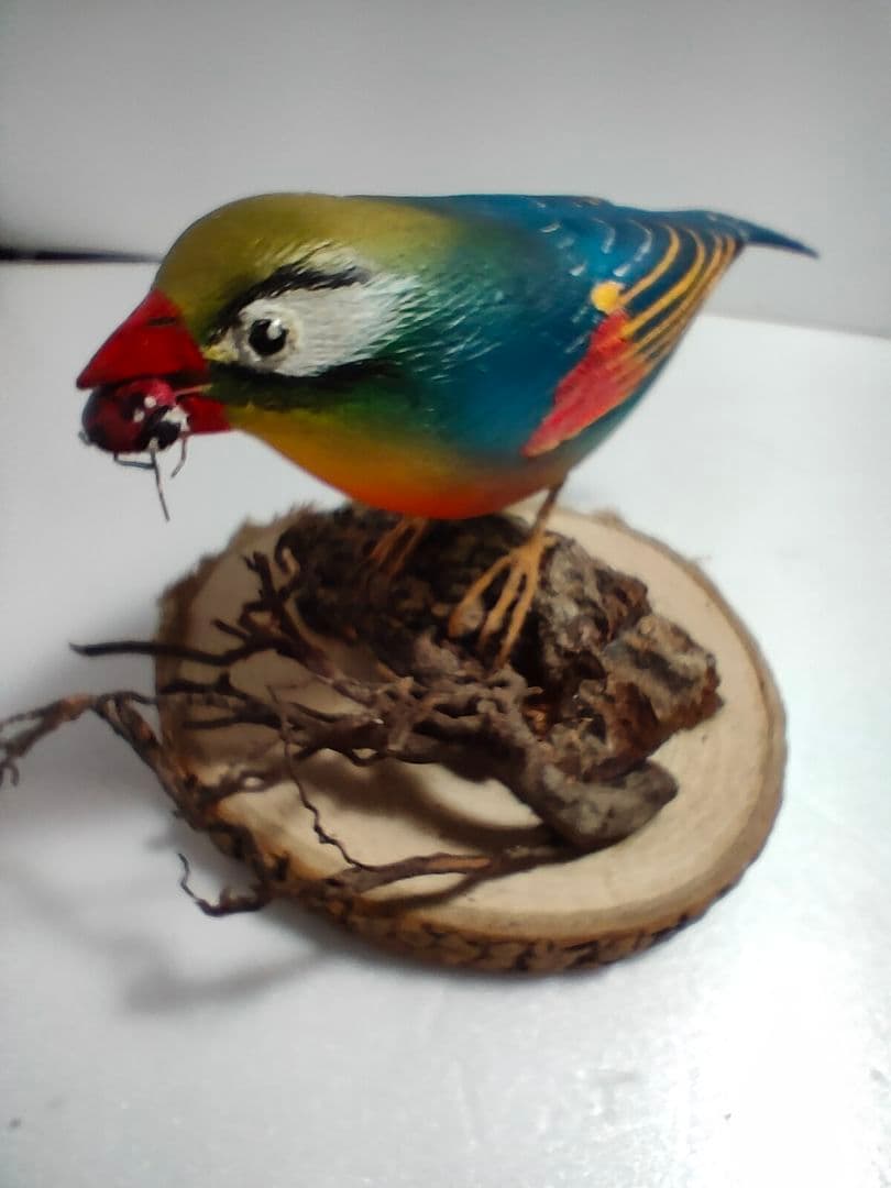 ソウシチョウ　バードカービング