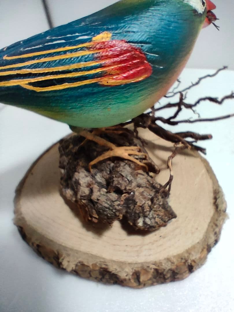 ソウシチョウ　バードカービング