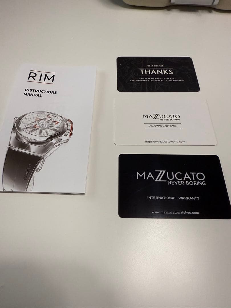 【極美品】マッツカートRIM MAZUCATO クロノグラフ自動巻き