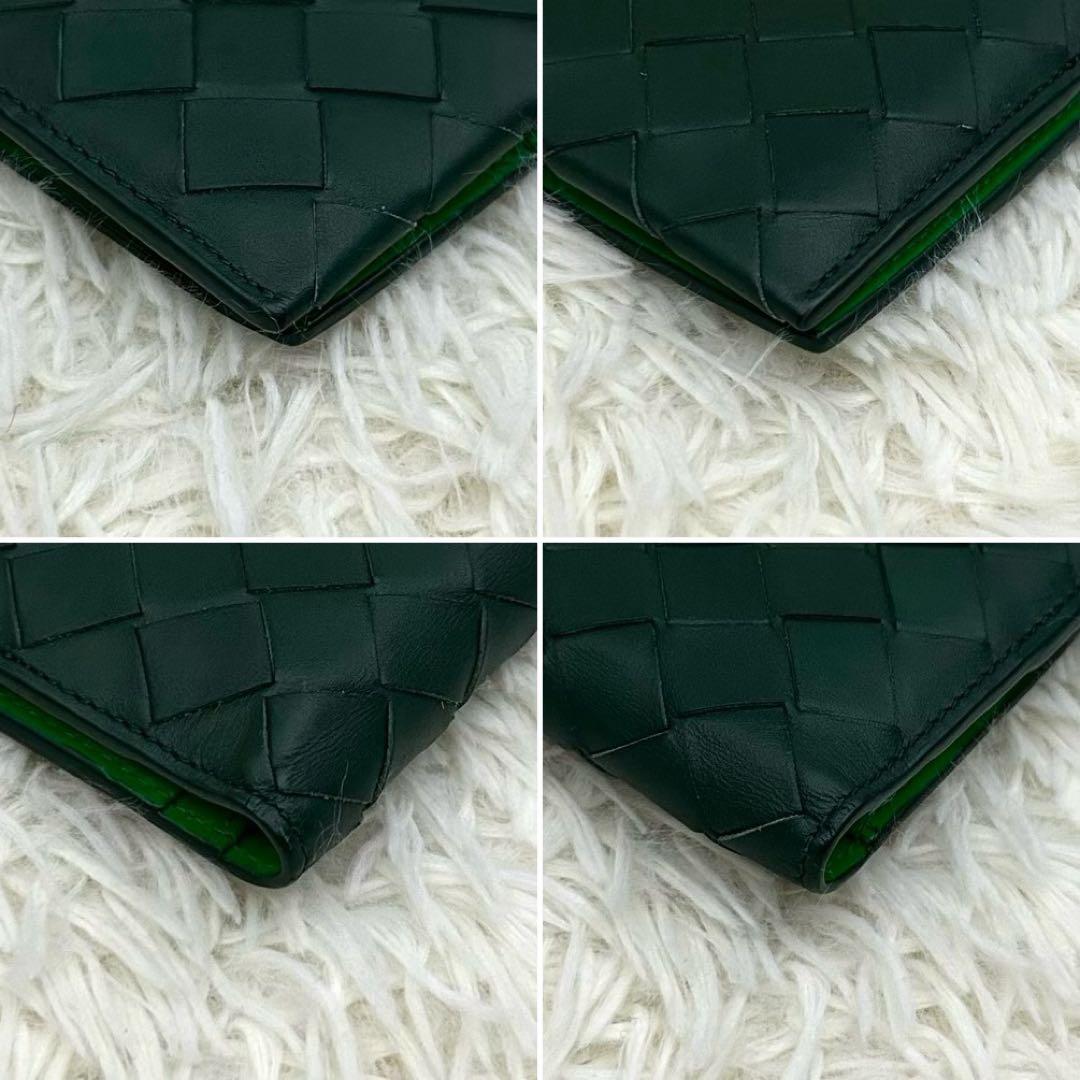 【極美品】ICチップ内蔵 BOTTEGA VENETA イントレチャート 長財布