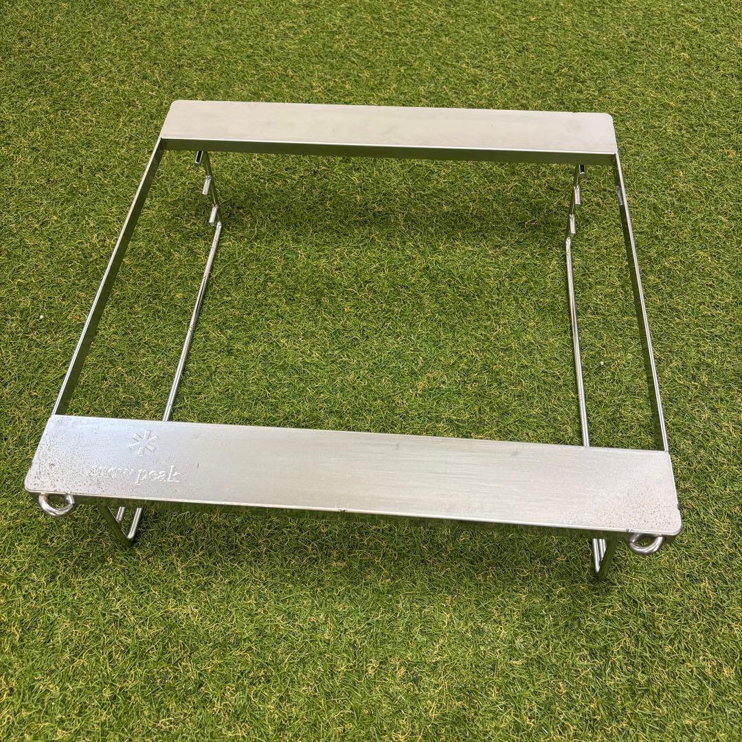 【即日発送】スノーピーク 焚火台L べースプレート 炭床 グリルブリッジセット