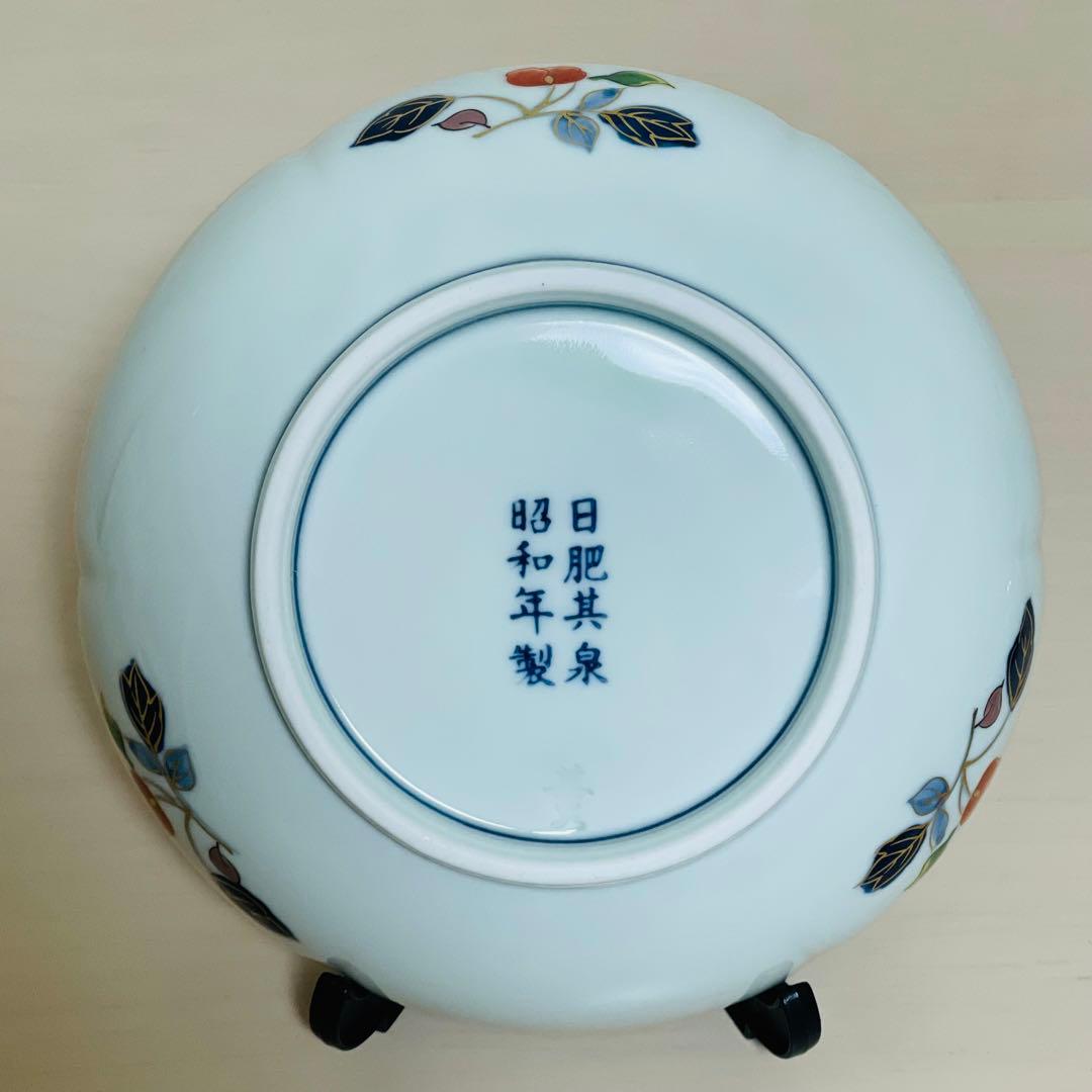 有田焼 日肥其泉 昭和年製 極錦金彩 古伊万里様式 皿 14.5cm 5枚セット