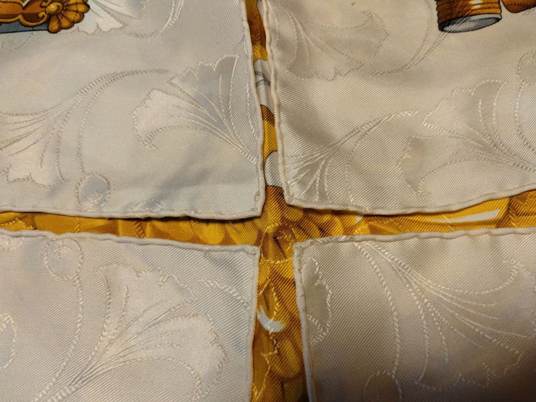 【HERMES】エルメス スカーフ カレ90 DAIMYO 日出る国の皇子