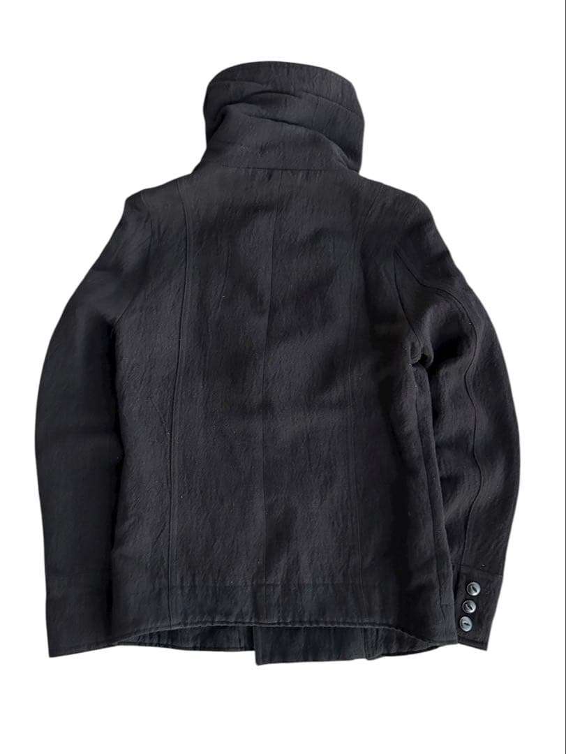 ジャケット・アウター 2way high neck button jacket