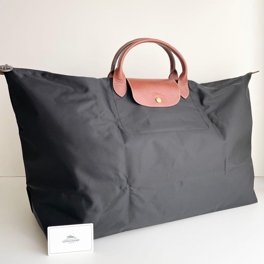 ロンシャン ルプリアージュ XL トラベル用 大判 トートバッグ 折りたためる