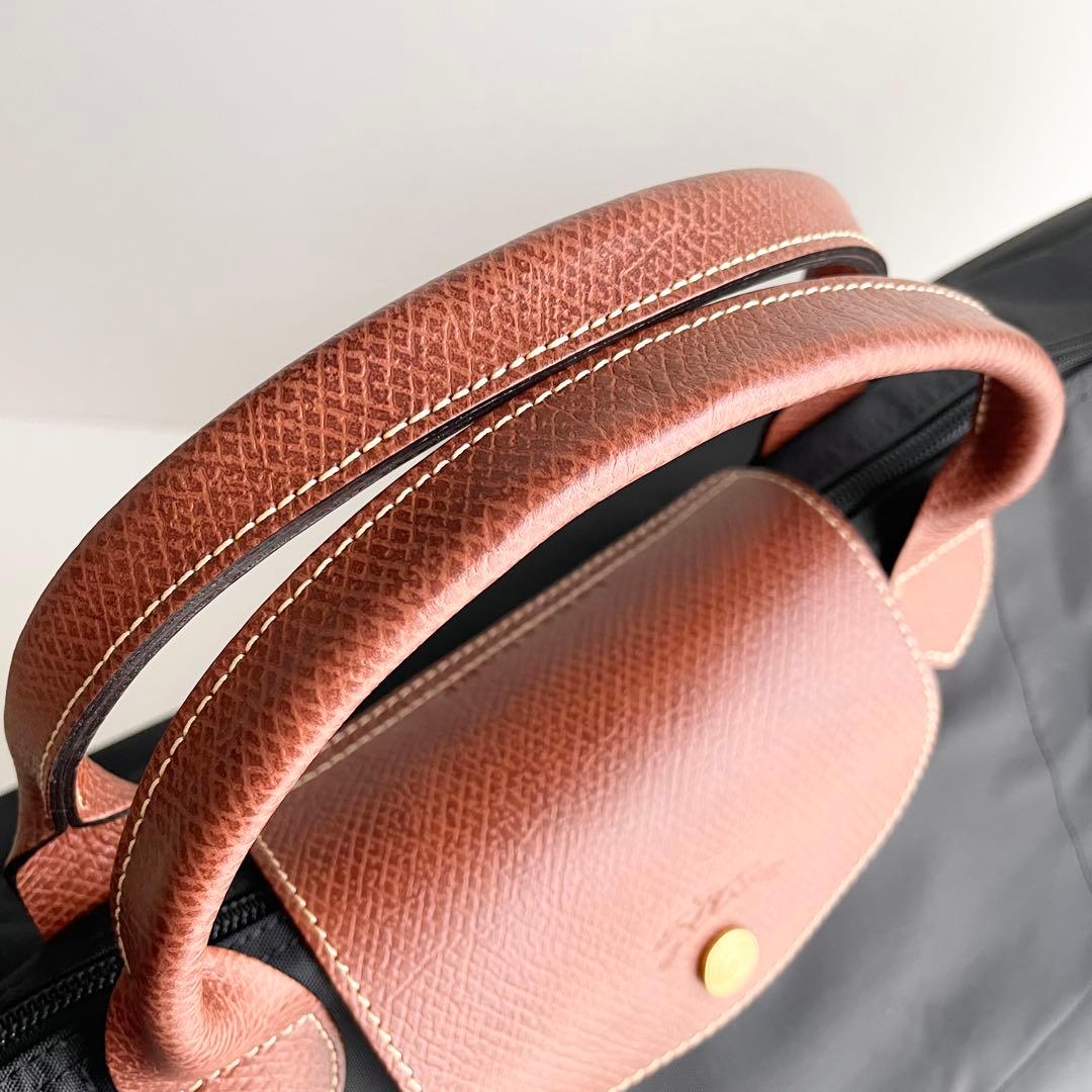 ロンシャン ルプリアージュ XL トラベル用 大判 トートバッグ 折りたためる