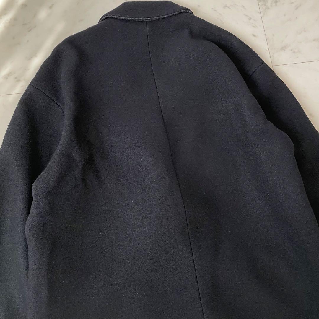 21AW✨エイトン SUPER140 BOUMOU メルトン チェスターコート