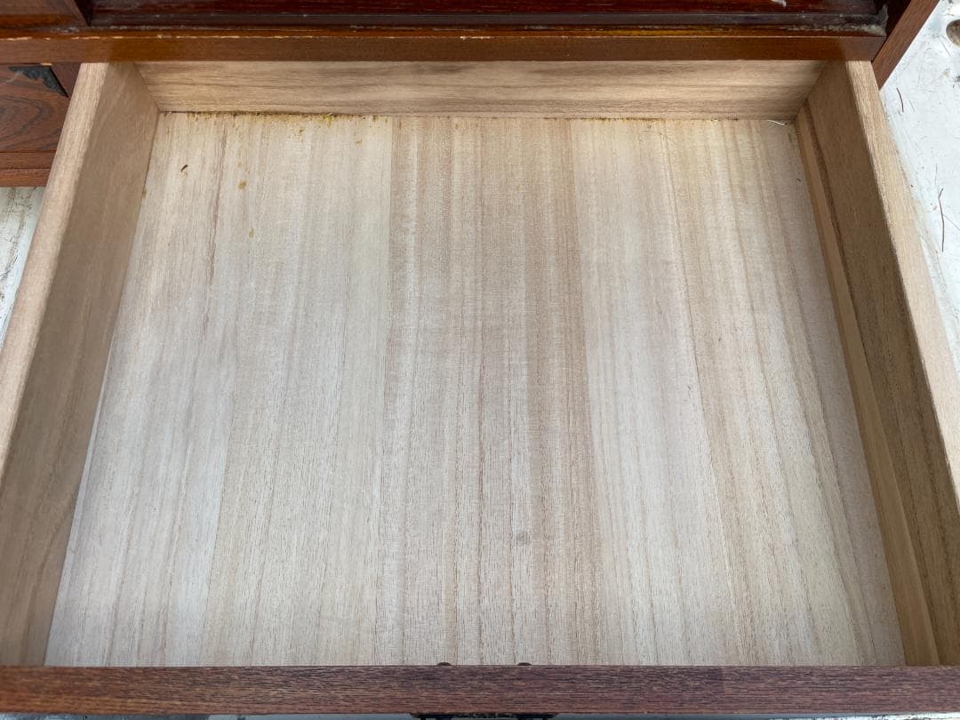 ★状態〇 昭和 レトロ 家具 茶箪笥 H51.5xW90xD38.5 ローボード