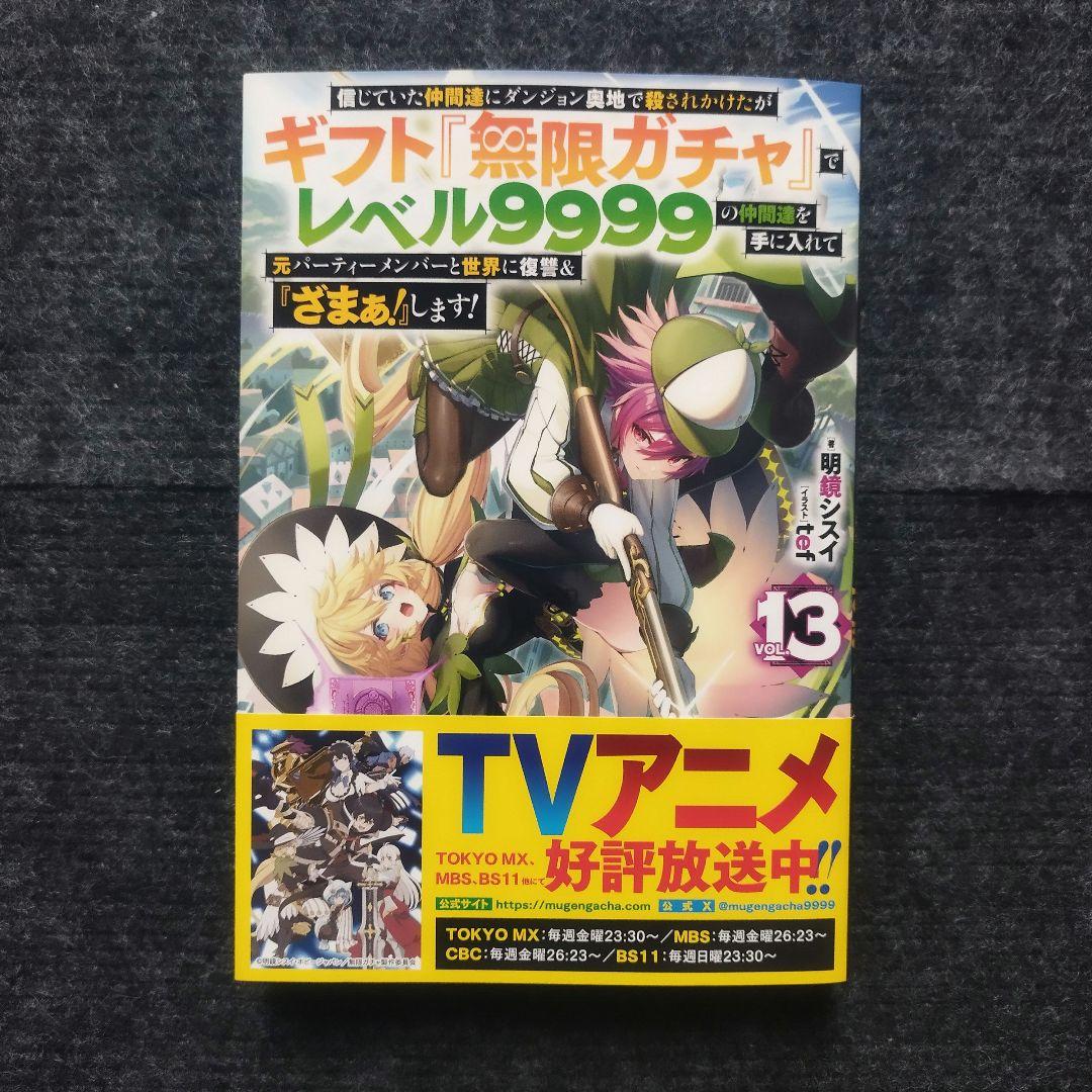 小説「信じていた仲間達にダンジョン奥地で殺されかけたがギフト…」 全13冊セット