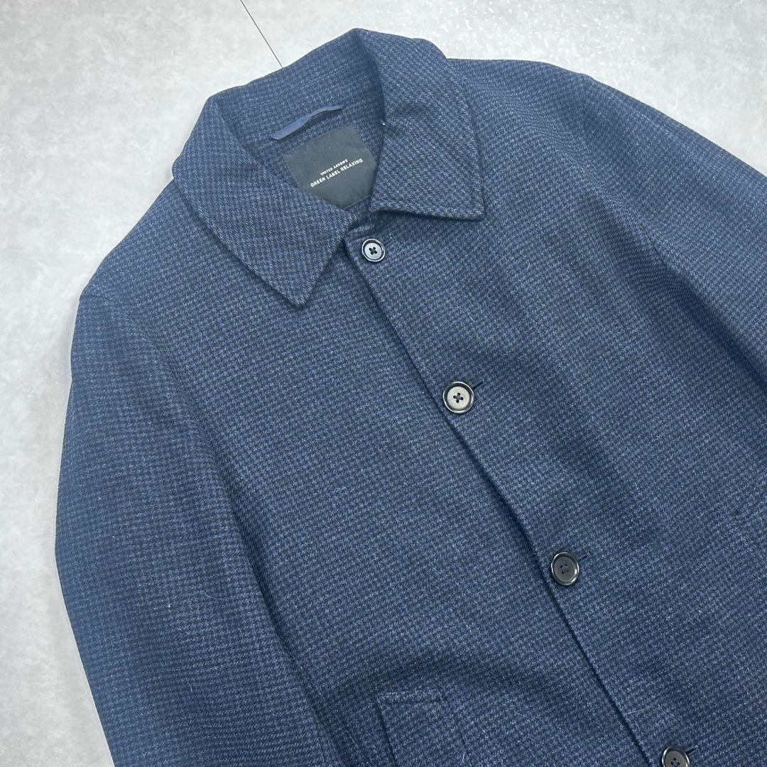 グリーンレーベルリラクシング ロロピアーナ ステンカラーコート ライナー付