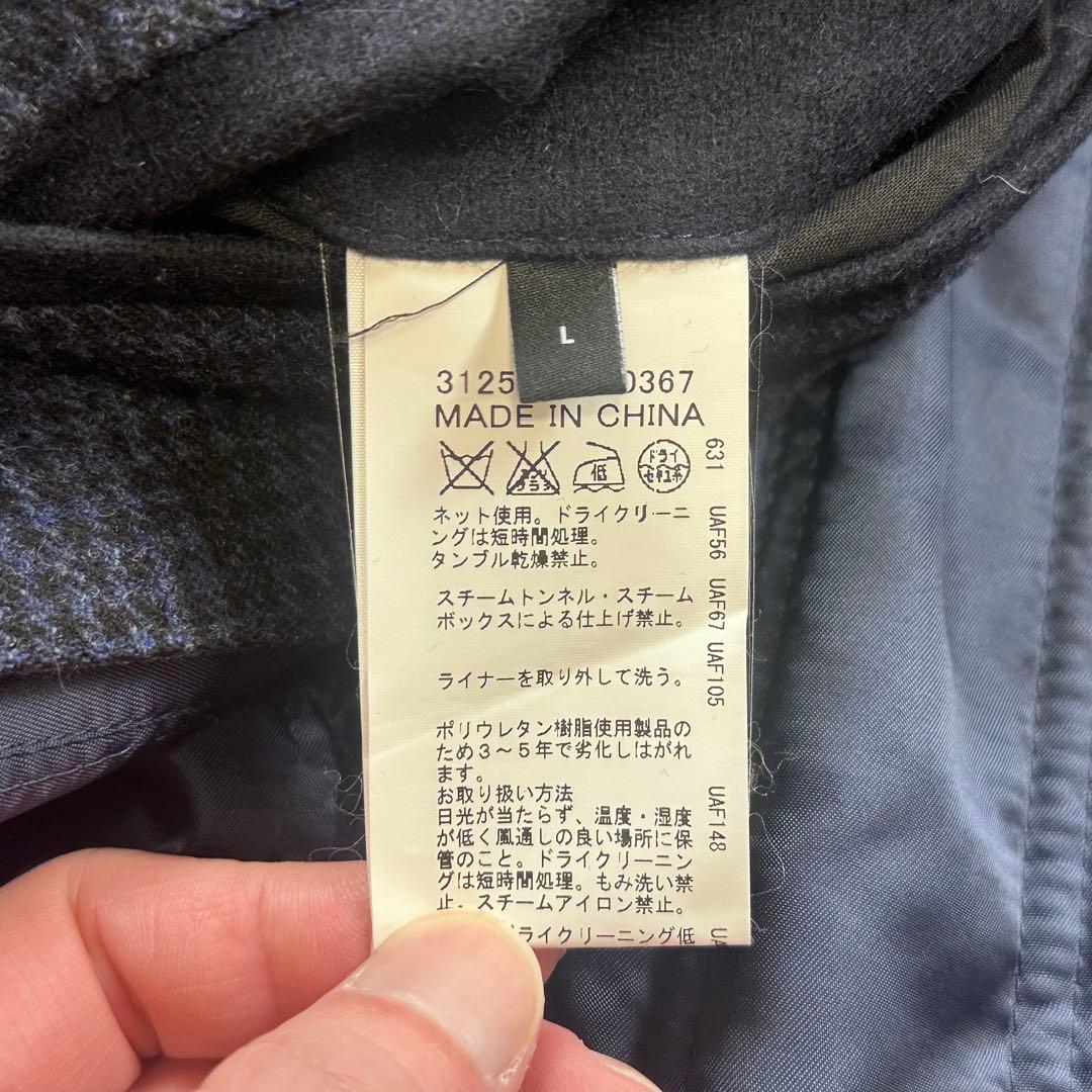 グリーンレーベルリラクシング ロロピアーナ ステンカラーコート ライナー付