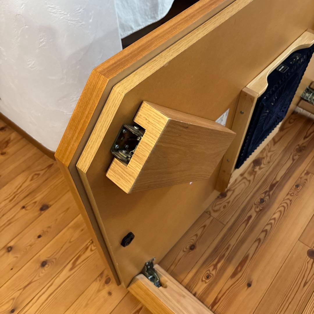 こたつ　モリモク　木製八角形電気こたつ