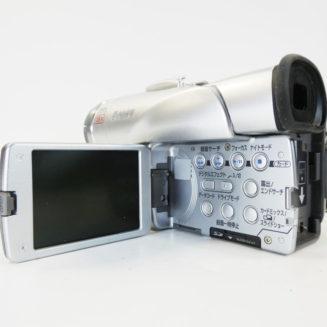 動作良好 キャノン DM-FV M100 MiniDVビデオカメラDVD化に最適
