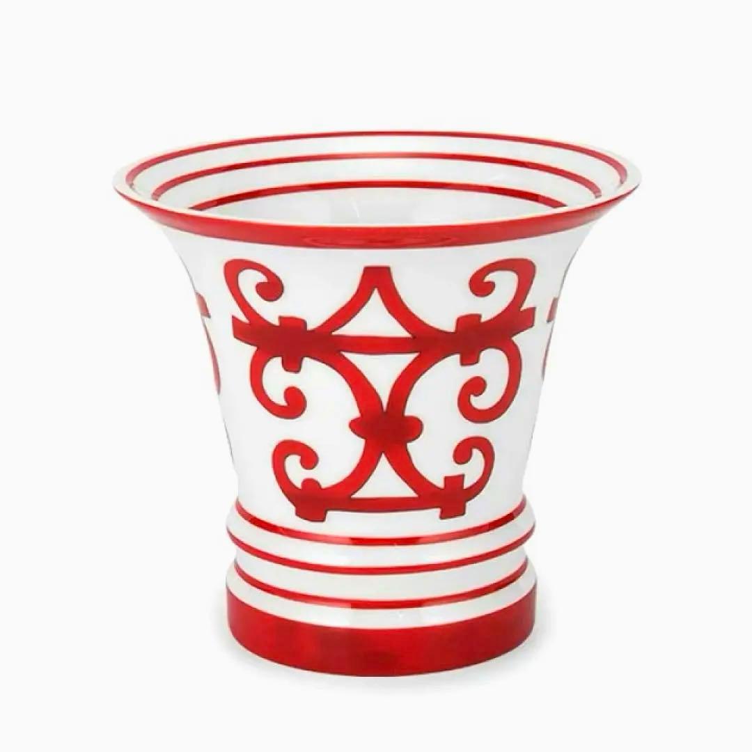 【最終値下！】エルメス　花瓶　Hermes ガダルキヴィール 　フラワーベース