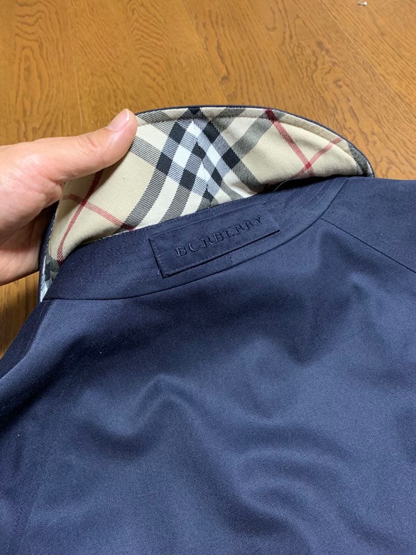 BURBERRY ネイビー トレンチコート