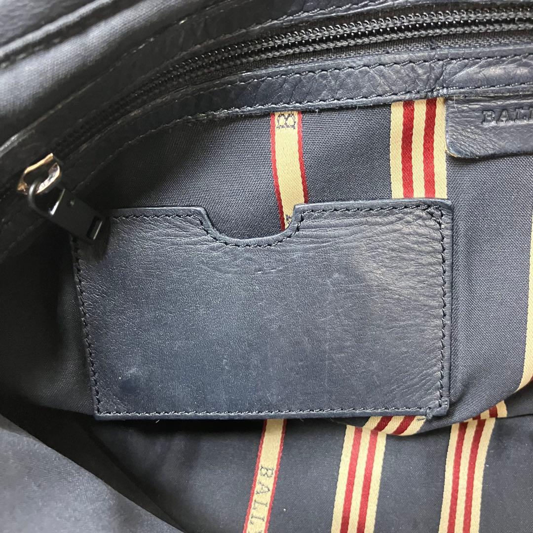 バリー トレインスポッティング 本革 レザー メッセンジャーバッグ ブラック