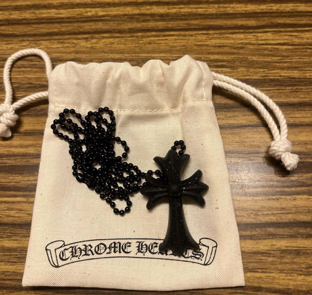 2025年11月発売 CHROME HEARTS 正規品シリコンラバーネックレス