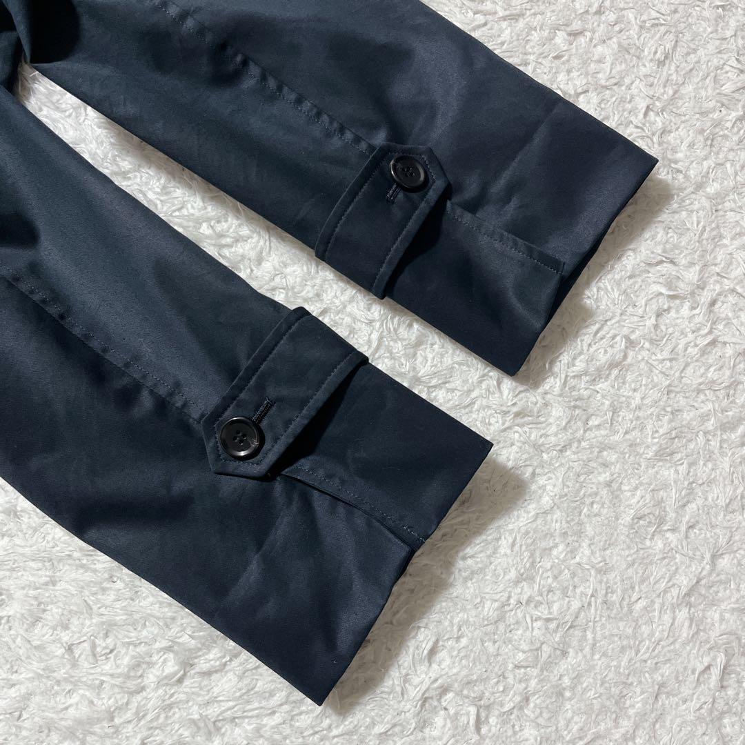 極美品✨23区 ダブルブレスト トレンチコート　ミドル丈　紺　ベルト　48