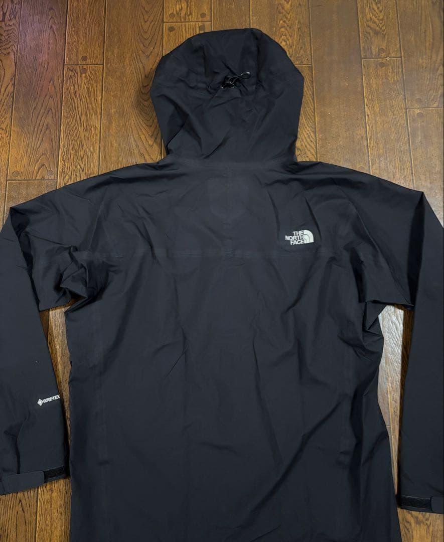 坐*門様 【美品】ノースフェイス クライムライトジャケット xl ブラック 刺繍