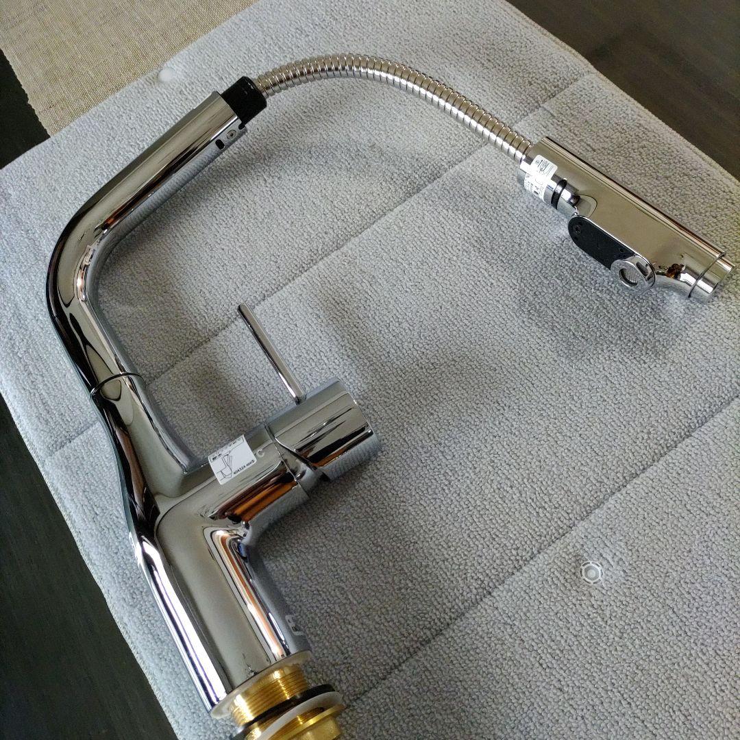 キッチン混合水栓 クリナップ Efine（エフィーネ）シャワーホースタイプ