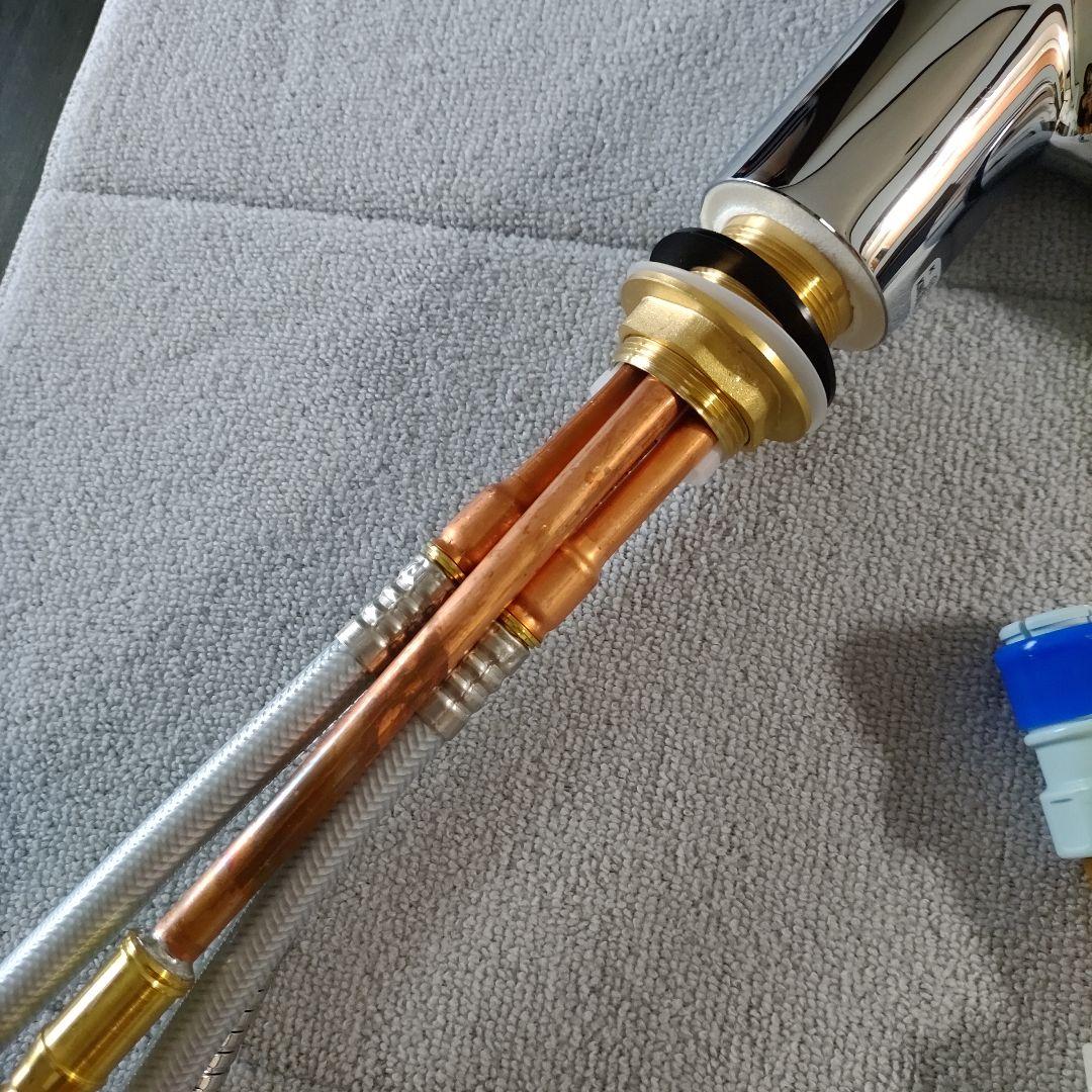 キッチン混合水栓 クリナップ Efine（エフィーネ）シャワーホースタイプ