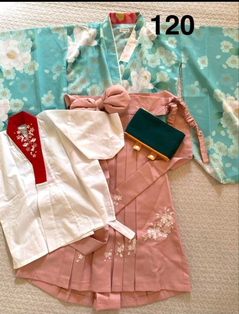 キャサリンコテージ　袴セット　120cm 肌襦袢付き